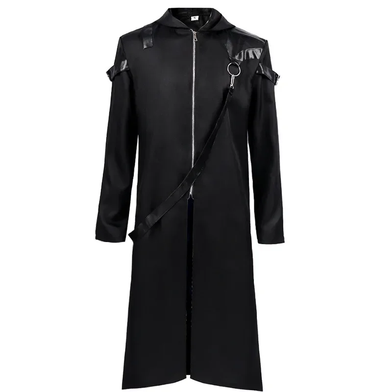Medieval Dark Men's Gothic Men's Halloween Long Jacket Hooded Performance Dress Tailcoat
Medieval Dark Men's Gothic Men's Halloween Long Jacket Hooded Performance Dress Tailcoat