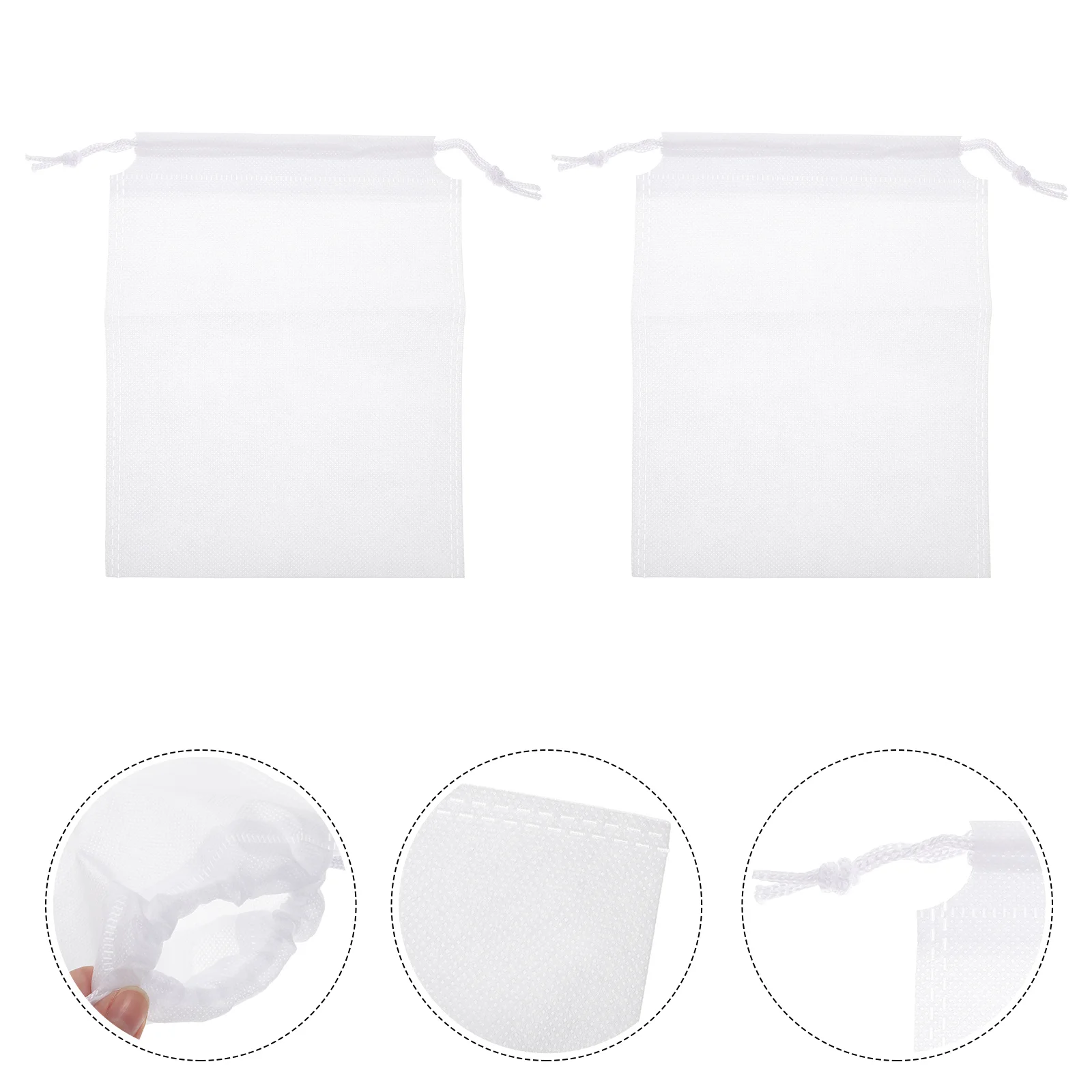 10 Pcs Bait Non Woven Fabric Mesh Draw String Sack Fishing Net Tool Beach Shell Collecting Easy Open Closure Strong
10 Pcs Bait Non Woven Fabric Mesh Draw String Sack Fishing Net Tool Beach Shell Collecting Easy Open Closure Strong