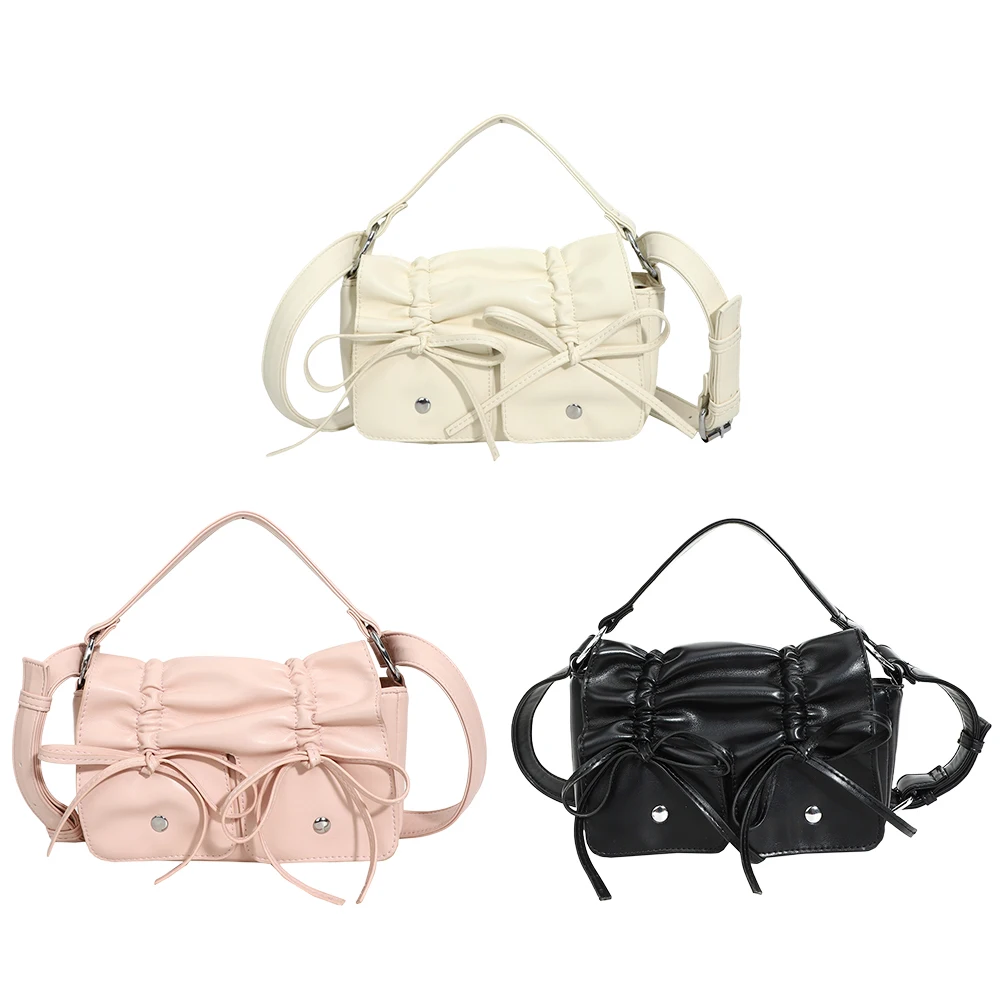 Women Fashion Shoulder Bag Adjustable Strap Bowknot Trendy Carrying Bag Solid Color Stylish Crossbody Bag Daily Sling Bag
Women Fashion Shoulder Bag Adjustable Strap Bowknot Trendy Carrying Bag Solid Color Stylish Crossbody Bag Daily Sling Bag