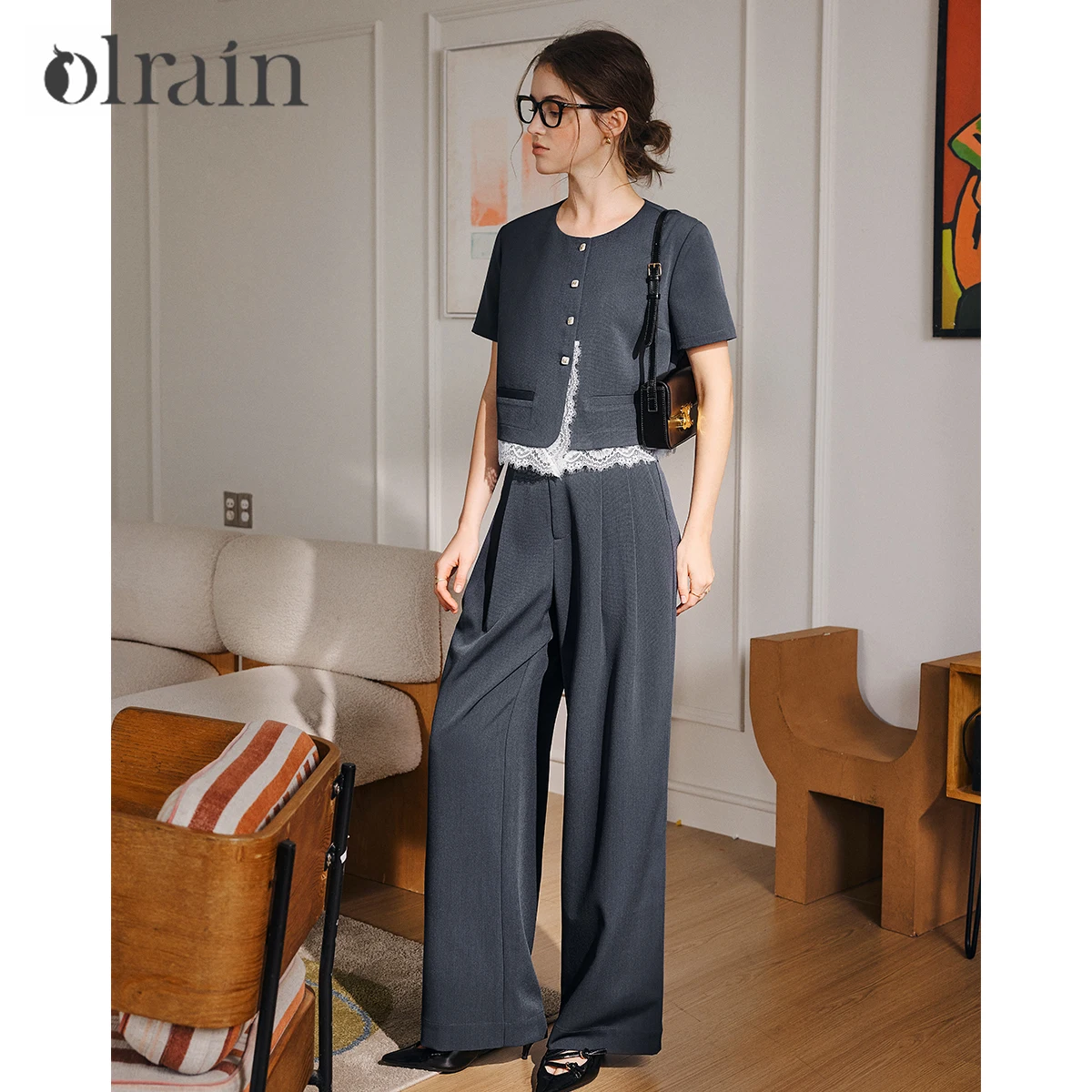 OLrain Elegant 2 Piece Pant Sets Woman Outfit 2025 Fashion Commuter Office Pant Suit Ladies Two Piece Clothing Sets O57XE96911
OLrain Elegant 2 Piece Pant Sets Woman Outfit 2025 Fashion Commuter Office Pant Suit Ladies Two Piece Clothing Sets O57XE96911