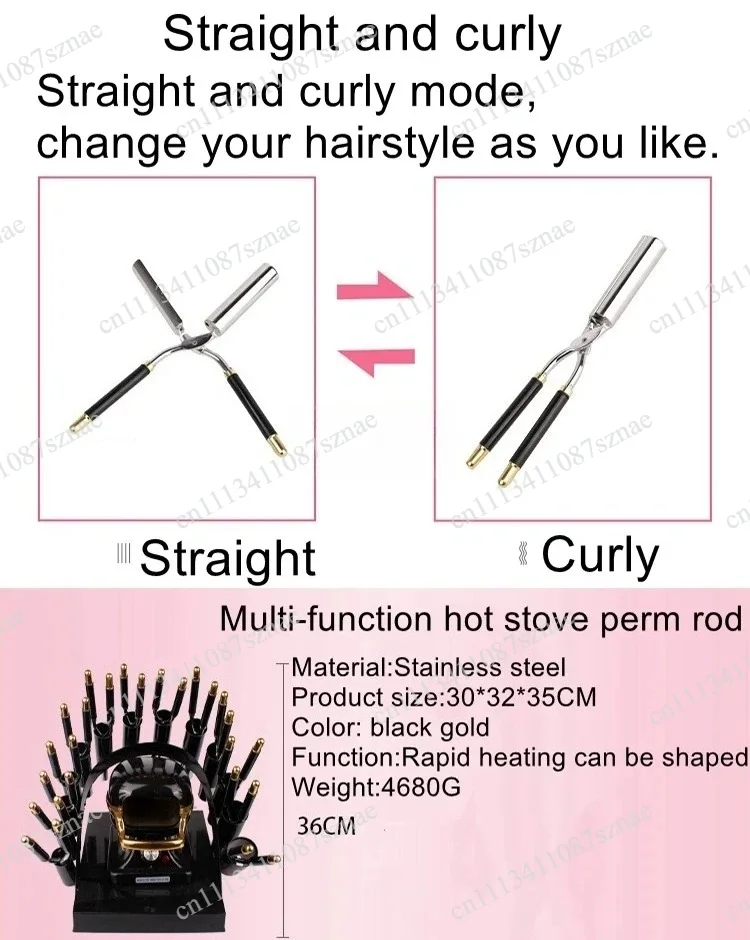 Professional Electric Ceramic Curling Iron with Heater System, Hair Perming and Styling Tongs for Salon-Quality Results
Professional Electric Ceramic Curling Iron with Heater System, Hair Perming and Styling Tongs for Salon-Quality Results