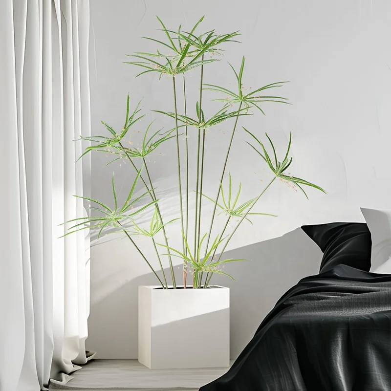 Wholesale High Quality Artificial Windmill Grass Potted Plants Nordic Style Fake Plant Pot
Wholesale High Quality Artificial Windmill Grass Potted Plants Nordic Style Fake Plant Pot