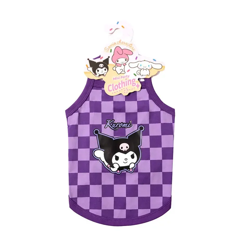 Miniso Sanrio Pet Clothing Undershirt Kuromi Accessories Cute Beauty Cartoon Anime Dog and Cat Clothes T-Shirt Toy for Girl Gift
Miniso Sanrio Pet Clothing Undershirt Kuromi Accessories Cute Beauty Cartoon Anime Dog and Cat Clothes T-Shirt Toy for Girl Gift