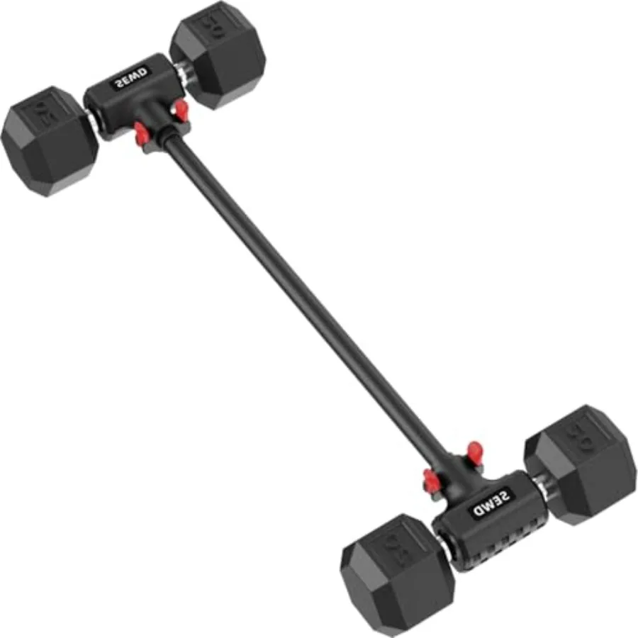Dumbbell Converter by Turn Dumbbells into Barbell Set Adjustable Weights and Up to 220LB Capacity Barbell for Home Gym Full Bod
Dumbbell Converter by Turn Dumbbells into Barbell Set Adjustable Weights and Up to 220LB Capacity Barbell for Home Gym Full Bod
