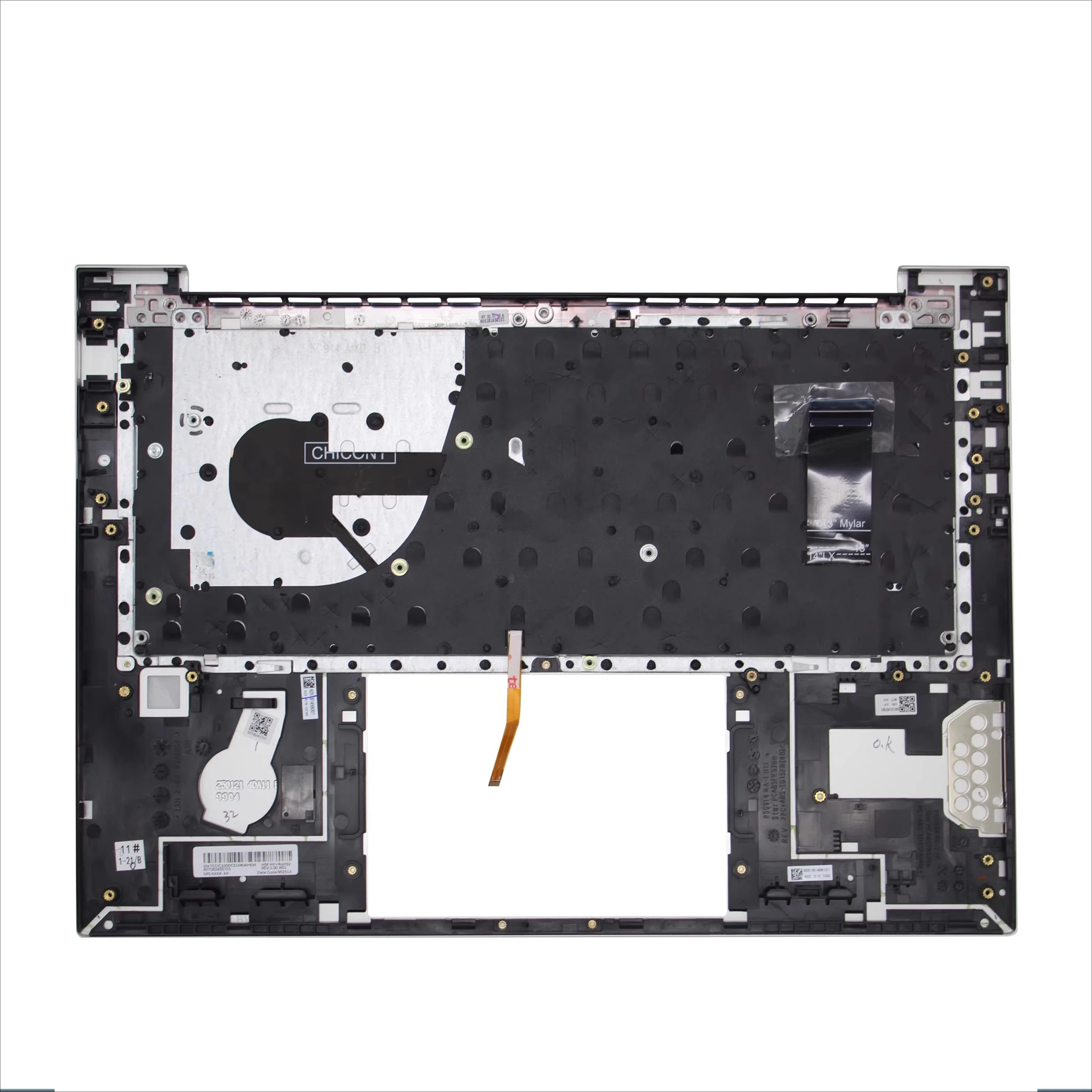 New For Elitebook 840 G11 840 G12 845 G11 Laptop Keyboard Backlight Palmrest Upper Cover Top Case Replacement Housing N95848-001
New For Elitebook 840 G11 840 G12 845 G11 Laptop Keyboard Backlight Palmrest Upper Cover Top Case Replacement Housing N95848-001