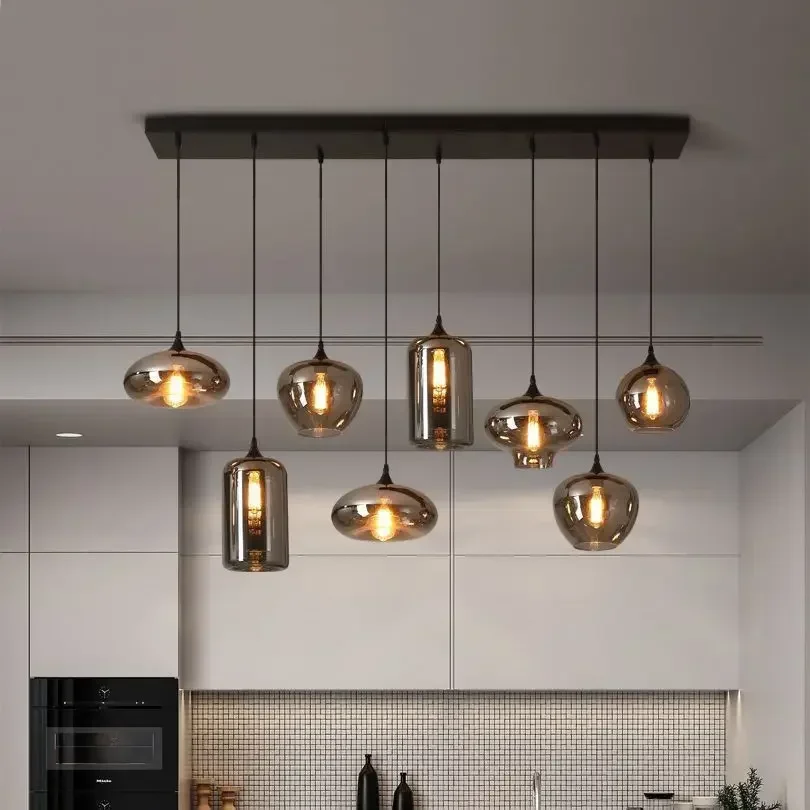 Nordic Glass Pendant Light - Creative Industrial Style for Bar, Dining Room & Cafe
Nordic Glass Pendant Light - Creative Industrial Style for Bar, Dining Room & Cafe