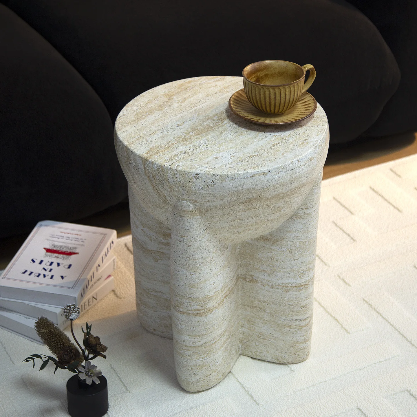 Modern imitation travertine geometric edge few B & B apartment living room simple sofa coffee table balcony creative movable cor 
Modern imitation travertine geometric edge few B & B apartment living room simple sofa coffee table balcony creative movable cor