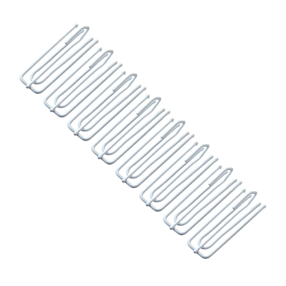 8Pcs Stainless Steel Curtain Hooks Heavy Duty Four Prong for Drapery Window Shower Blackout Curtain Track Hanging
8Pcs Stainless Steel Curtain Hooks Heavy Duty Four Prong for Drapery Window Shower Blackout Curtain Track Hanging