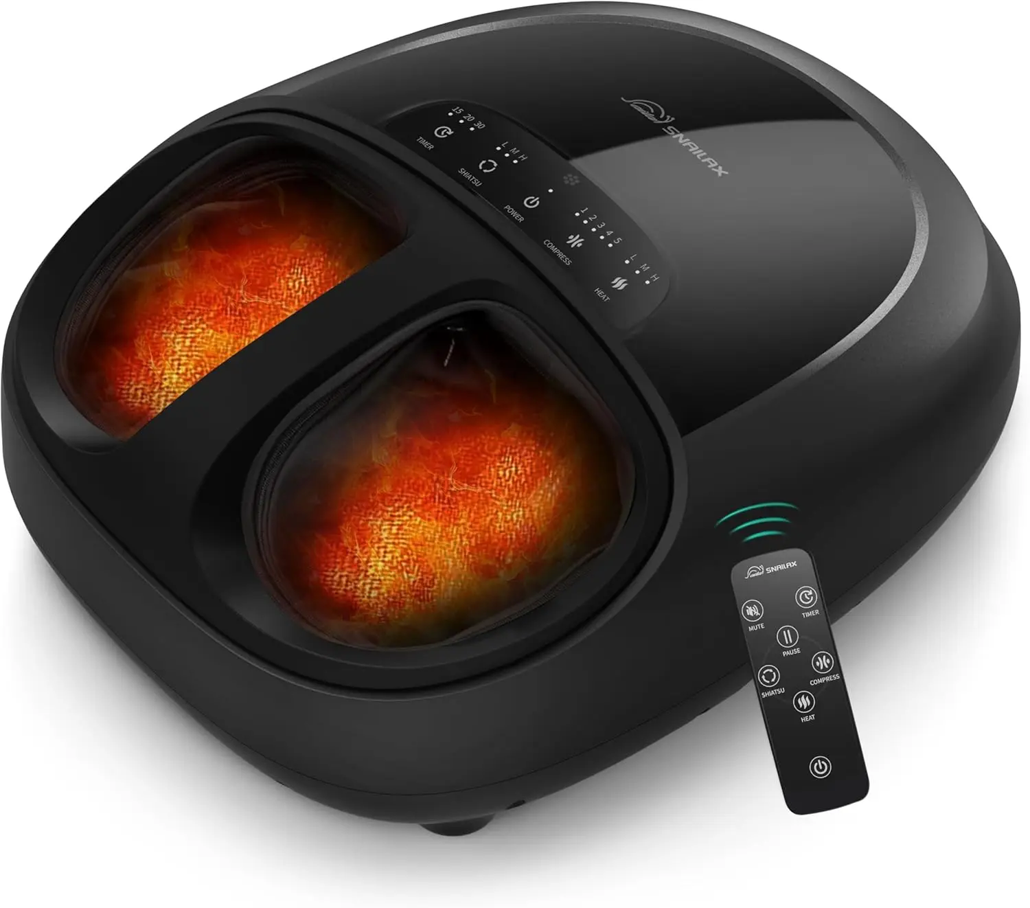 Shiatsu Foot Massager with Heat, Kneading, Rolling for Plantar Fasciitis Relief, Remote Control, Gift for Dad
Shiatsu Foot Massager with Heat, Kneading, Rolling for Plantar Fasciitis Relief, Remote Control, Gift for Dad