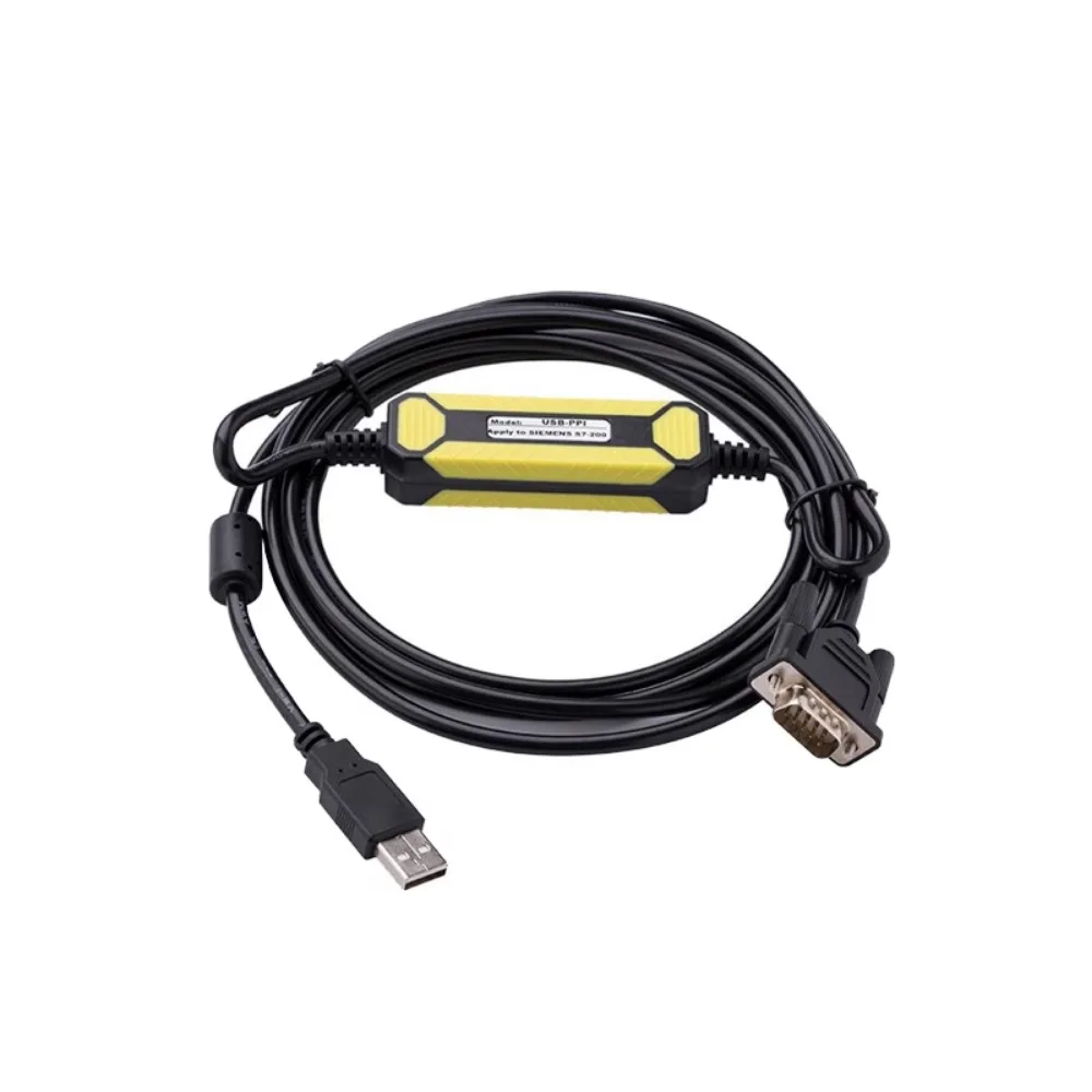 Кабель USB-PPI Siemens серии S7-200 Кабель для программирования ПЛК Загрузка данных по коммуникации
Кабель USB-PPI Siemens серии S7-200 Кабель для программирования ПЛК Загрузка данных по коммуникации