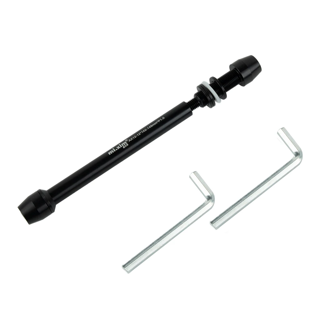 Bike Trainer Thru Axle Skewer 12x142-148mm P1.0/P1.5/P1.75 Bicycle Indoor Thru Axle Lever Accessories Sports MTB Bike Trainer
Bike Trainer Thru Axle Skewer 12x142-148mm P1.0/P1.5/P1.75 Bicycle Indoor Thru Axle Lever Accessories Sports MTB Bike Trainer