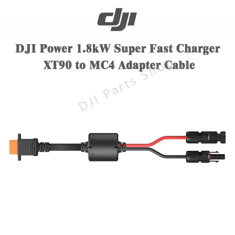 DJI Power 1.8kW XT90 to MC4 Adapter Cable for Solar/Car Charger NEW
DJI Power 1.8kW XT90 to MC4 Adapter Cable for Solar/Car Charger NEW