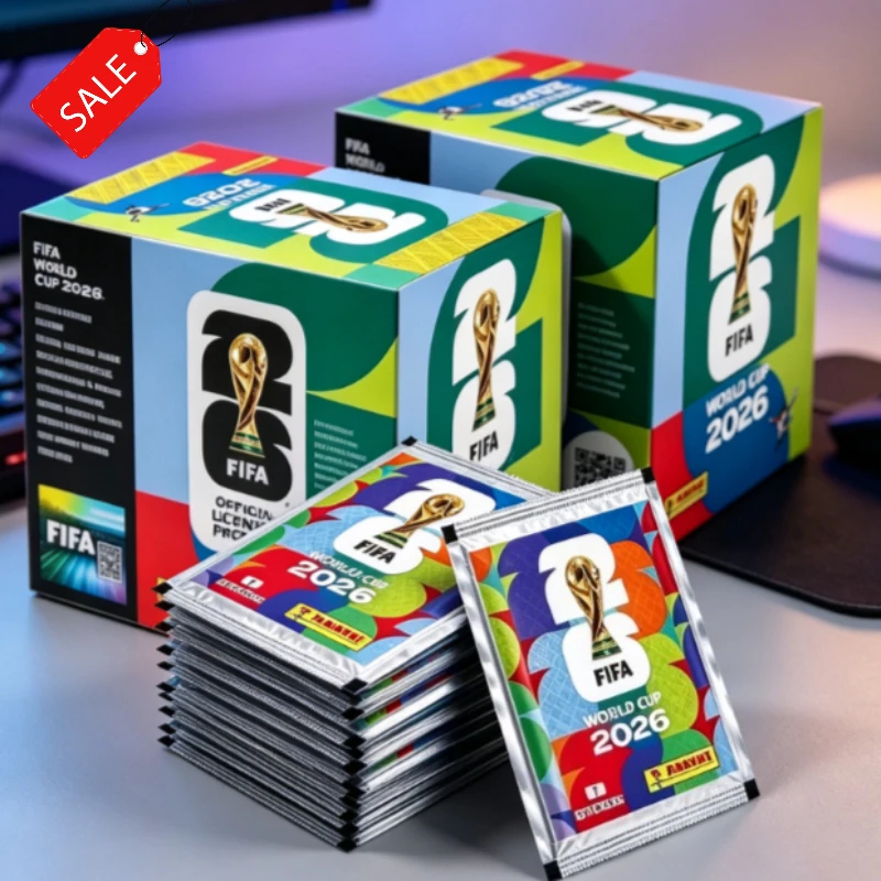 HOT SALE Limited Edition 2026 World Cup Panini Official Stickers Pack & Album, Genuine Football Collectible Memorabilia for Fans
HOT SALE Limited Edition 2026 World Cup Panini Official Stickers Pack & Album, Genuine Football Collectible Memorabilia for Fans