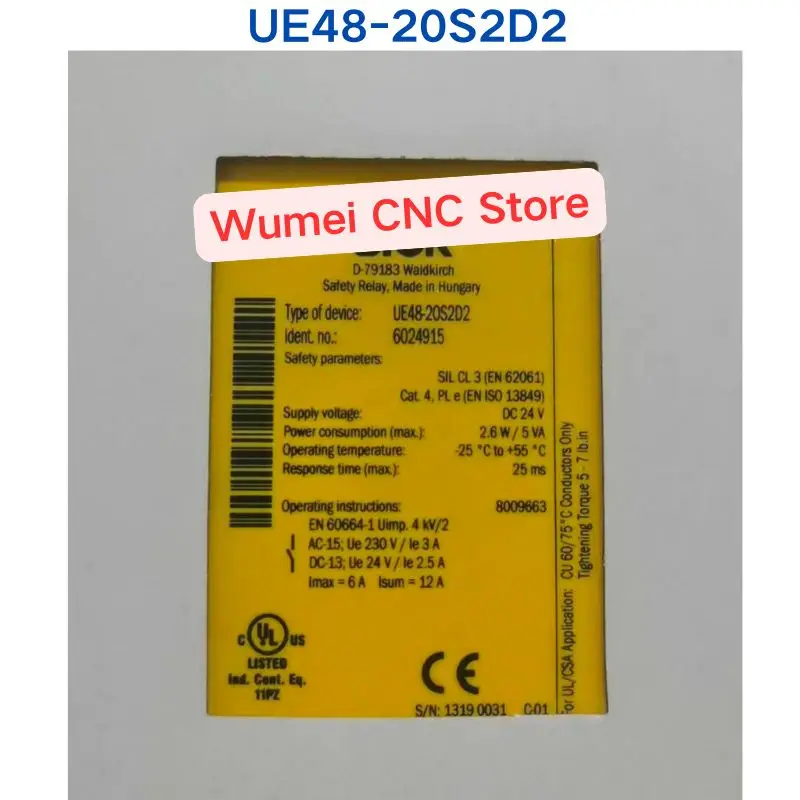 brand new inventory safety relay UE48-20S2D2
brand new inventory safety relay UE48-20S2D2