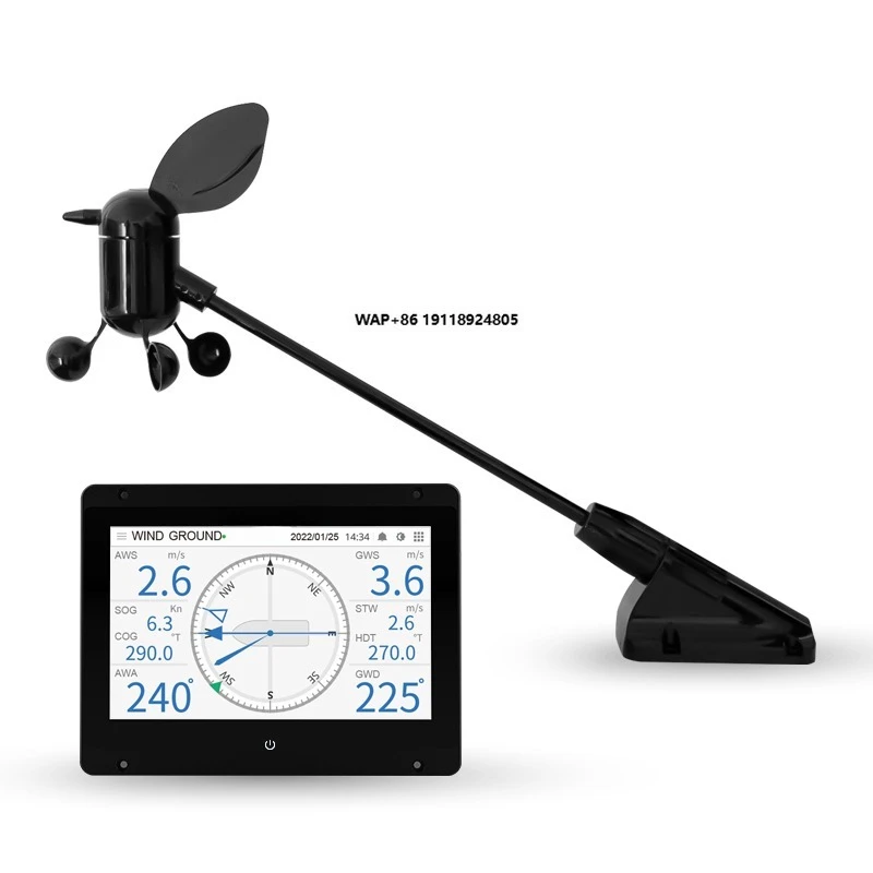 Marine Supplies Wind Speed and Direction Sensor Anemometer for Sailboat Equipment
Marine Supplies Wind Speed and Direction Sensor Anemometer for Sailboat Equipment