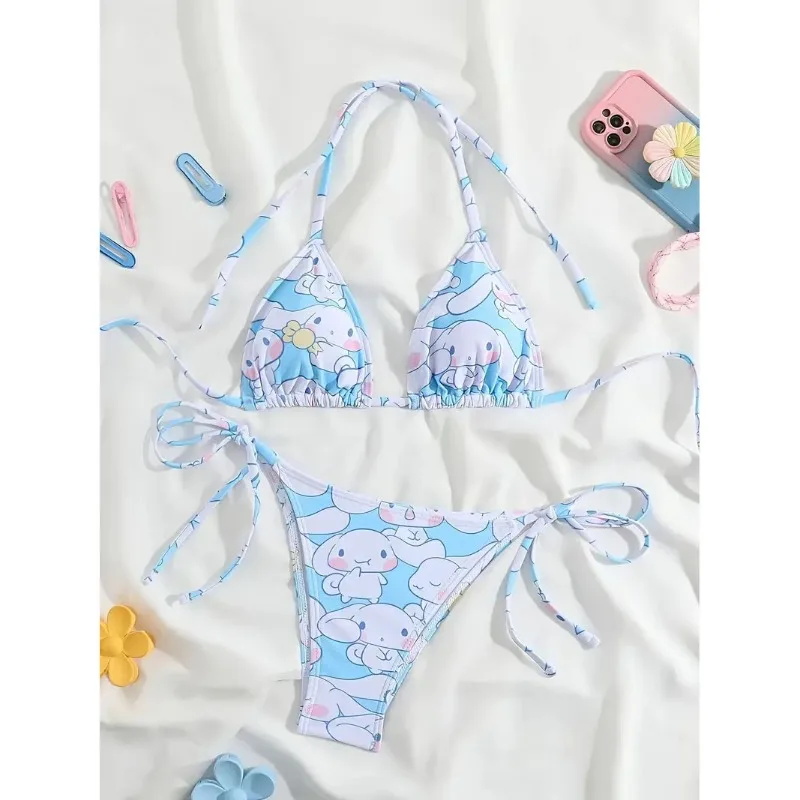 Купальник Sanrio Hello Kitty: милый японский мультяшный сексуальный купальник-бикини из двух частей
Купальник Sanrio Hello Kitty: милый японский мультяшный сексуальный купальник-бикини из двух частей