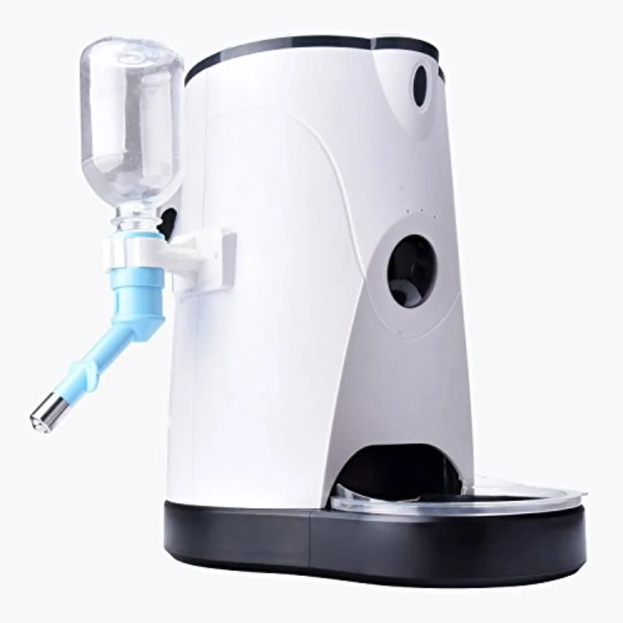 Smart Feeder Automatic Pet Feeder With HD Camera Water Feeder for Dog Cat Controlled by iPhone Android or Other Smart Devices
Smart Feeder Automatic Pet Feeder With HD Camera Water Feeder for Dog Cat Controlled by iPhone Android or Other Smart Devices