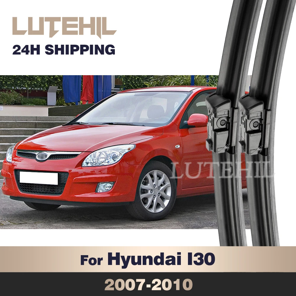 Стеклоочиститель LUTEHIL для Hyundai I30 2007-2010 2008 2009, передние щетки стеклоочистителя, лобовое стекло, щетка для лобового стекла 24 "+ 18"
Стеклоочиститель LUTEHIL для Hyundai I30 2007-2010 2008 2009, передние щетки стеклоочистителя, лобовое стекло, щетка для лобового стекла 24 "+ 18"
