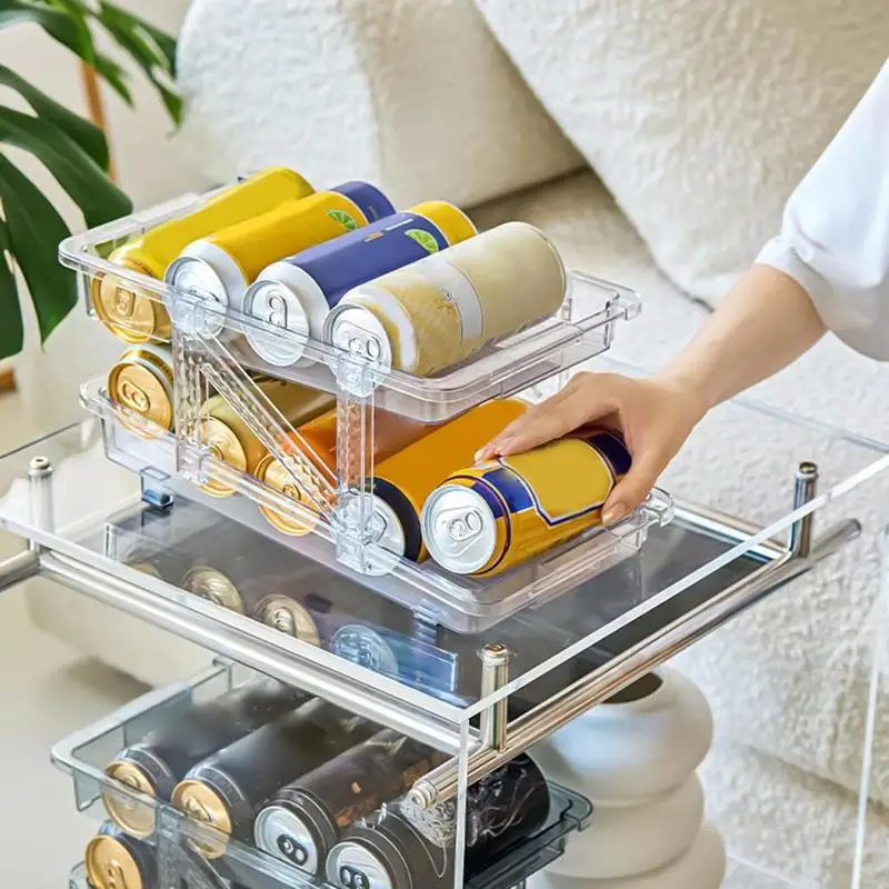 Fridge Soda Can Organizer Soda Rack For Refrigerator Expandable Adjustable Automatic Rolling Storage Rack For Juice Beer Yogurt
Fridge Soda Can Organizer Soda Rack For Refrigerator Expandable Adjustable Automatic Rolling Storage Rack For Juice Beer Yogurt