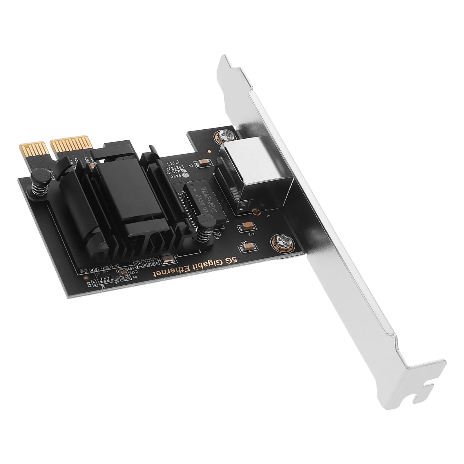 Diskless Network Card Gigabit Ethernet Adapter PCIeX1 Interface 5G Metal Desk Computer USB Networking Solution
Diskless Network Card Gigabit Ethernet Adapter PCIeX1 Interface 5G Metal Desk Computer USB Networking Solution