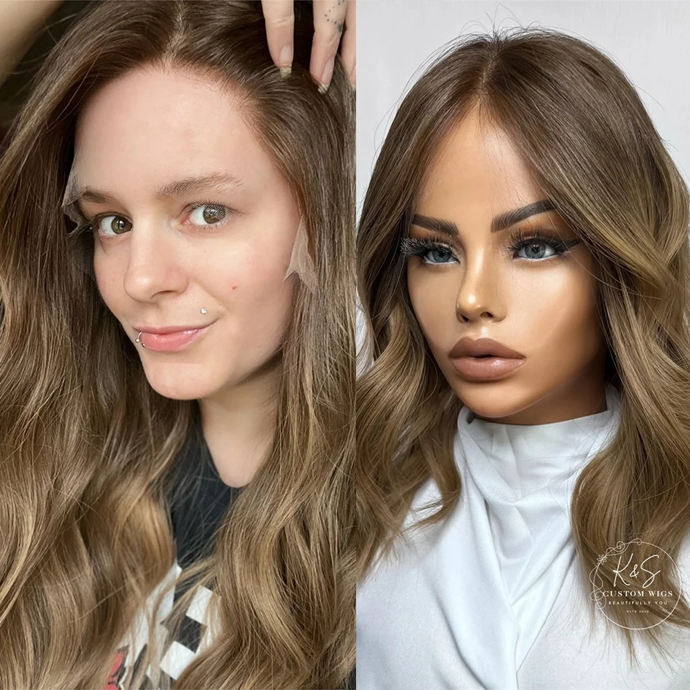 Highlight Brown Lace Front Bob Wigs High Heat Short Wave Colored Wig for Women Heat Resistant 13x4 Synthetic Lace Wig Daily Use
Highlight Brown Lace Front Bob Wigs High Heat Short Wave Colored Wig for Women Heat Resistant 13x4 Synthetic Lace Wig Daily Use