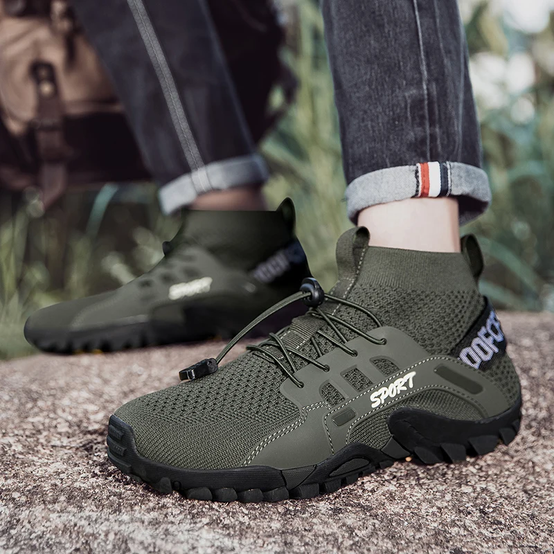 Men Quick-Dry Wading Shoes Breathable Mesh Outdoor Upstream Sneakers Beach Barefoot Aqua Shoes Slip on Male Swimming Water Shoes
Men Quick-Dry Wading Shoes Breathable Mesh Outdoor Upstream Sneakers Beach Barefoot Aqua Shoes Slip on Male Swimming Water Shoes