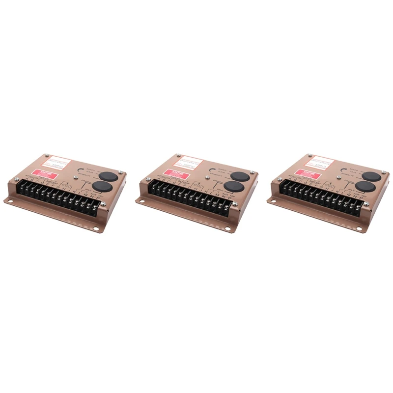3X регулятор скорости двигателя ESD5111, регулятор регулировки генератора, источник питания, генератор переменного тока, часть 12 В, 24 В
3X регулятор скорости двигателя ESD5111, регулятор регулировки генератора, источник питания, генератор переменного тока, часть 12 В, 24 В
