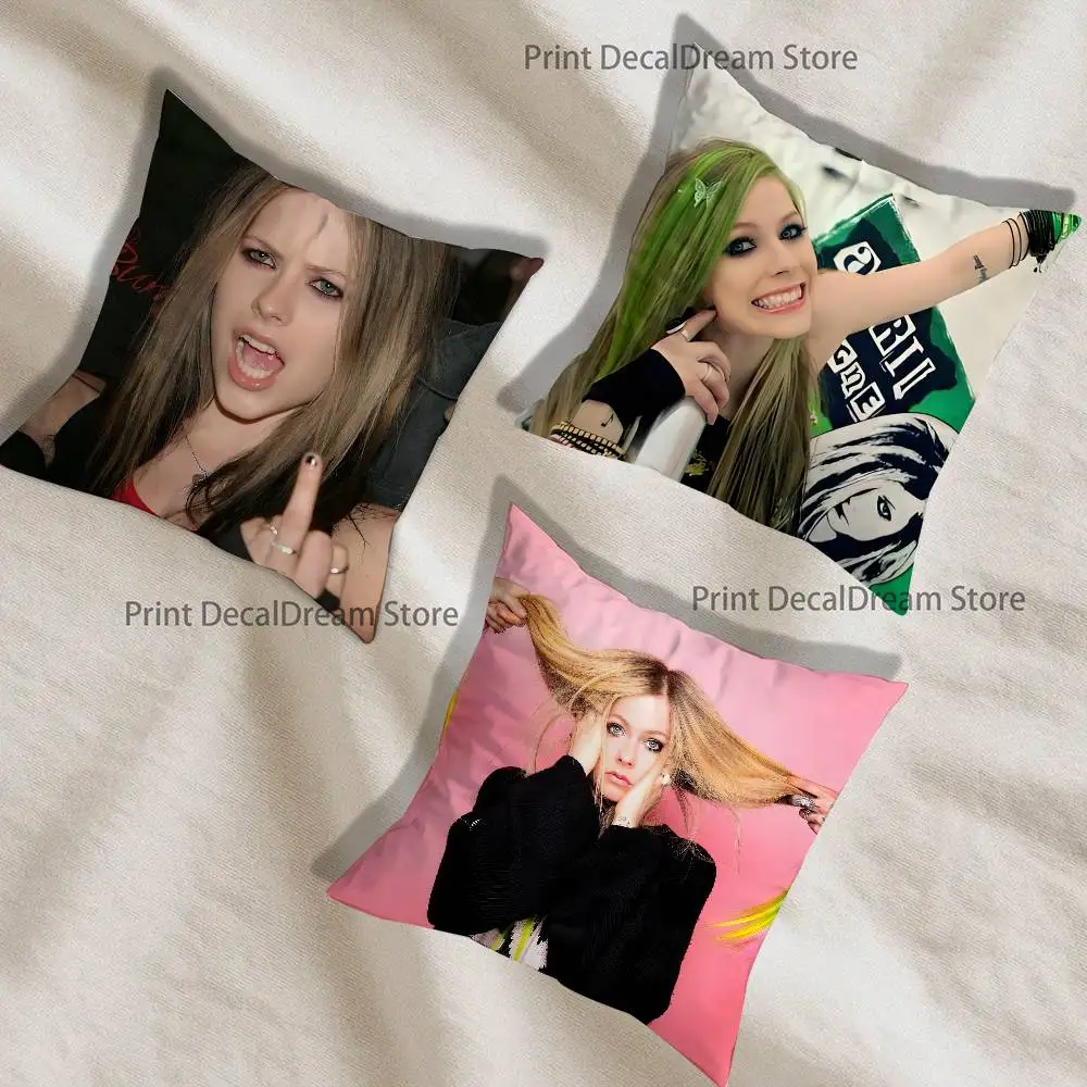 A-Avril Punk L-Lavigne Printed Pillow Cover Cushion Case Simple Sofa Pillow Case No Pillow Core
A-Avril Punk L-Lavigne Printed Pillow Cover Cushion Case Simple Sofa Pillow Case No Pillow Core
