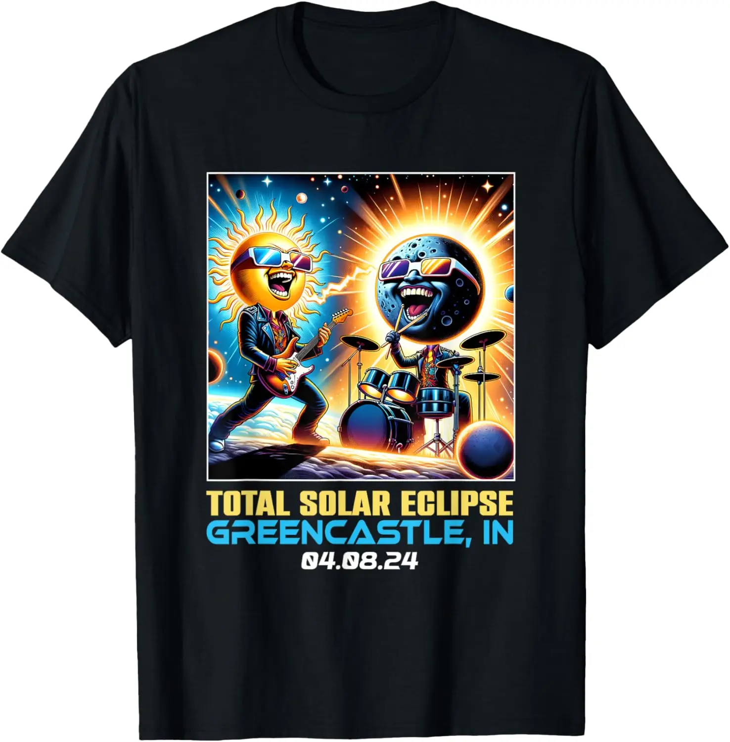 Футболка Rocker Total Solar Eclipse Greencastle Indiana
Футболка Rocker Total Solar Eclipse Greencastle Indiana
