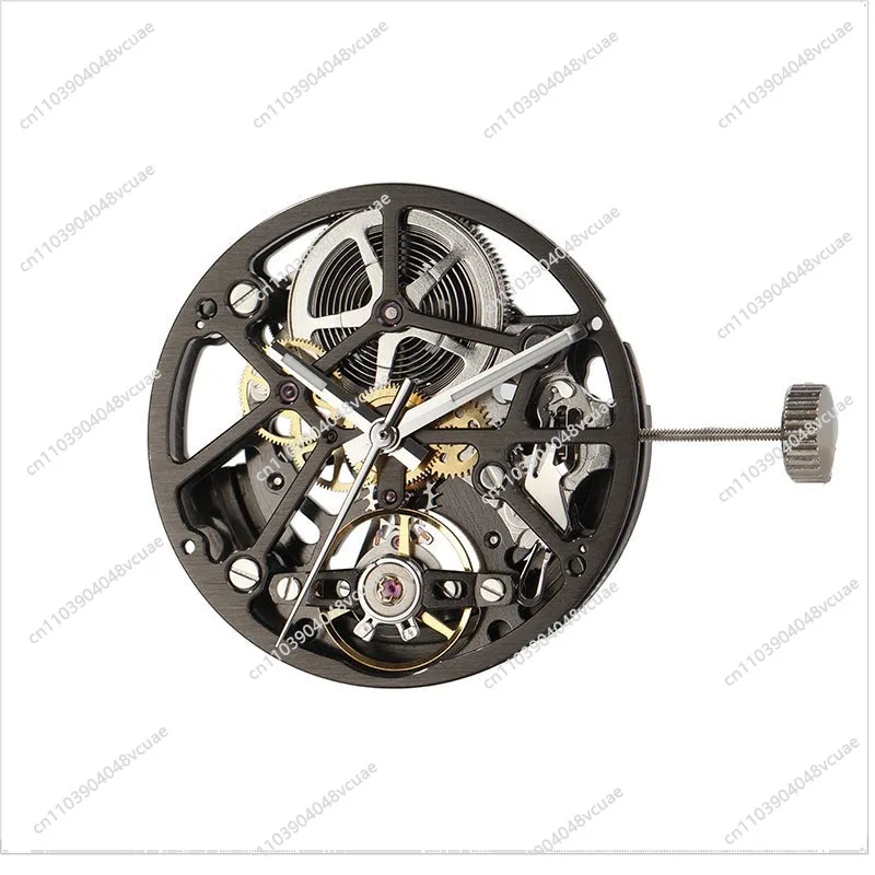For Watches: Mechanical Movement: Three-hand Skeleton Engraving Front with Open Pendulum, Automatic Mechanical Calibre 1A09D
For Watches: Mechanical Movement: Three-hand Skeleton Engraving Front with Open Pendulum, Automatic Mechanical Calibre 1A09D