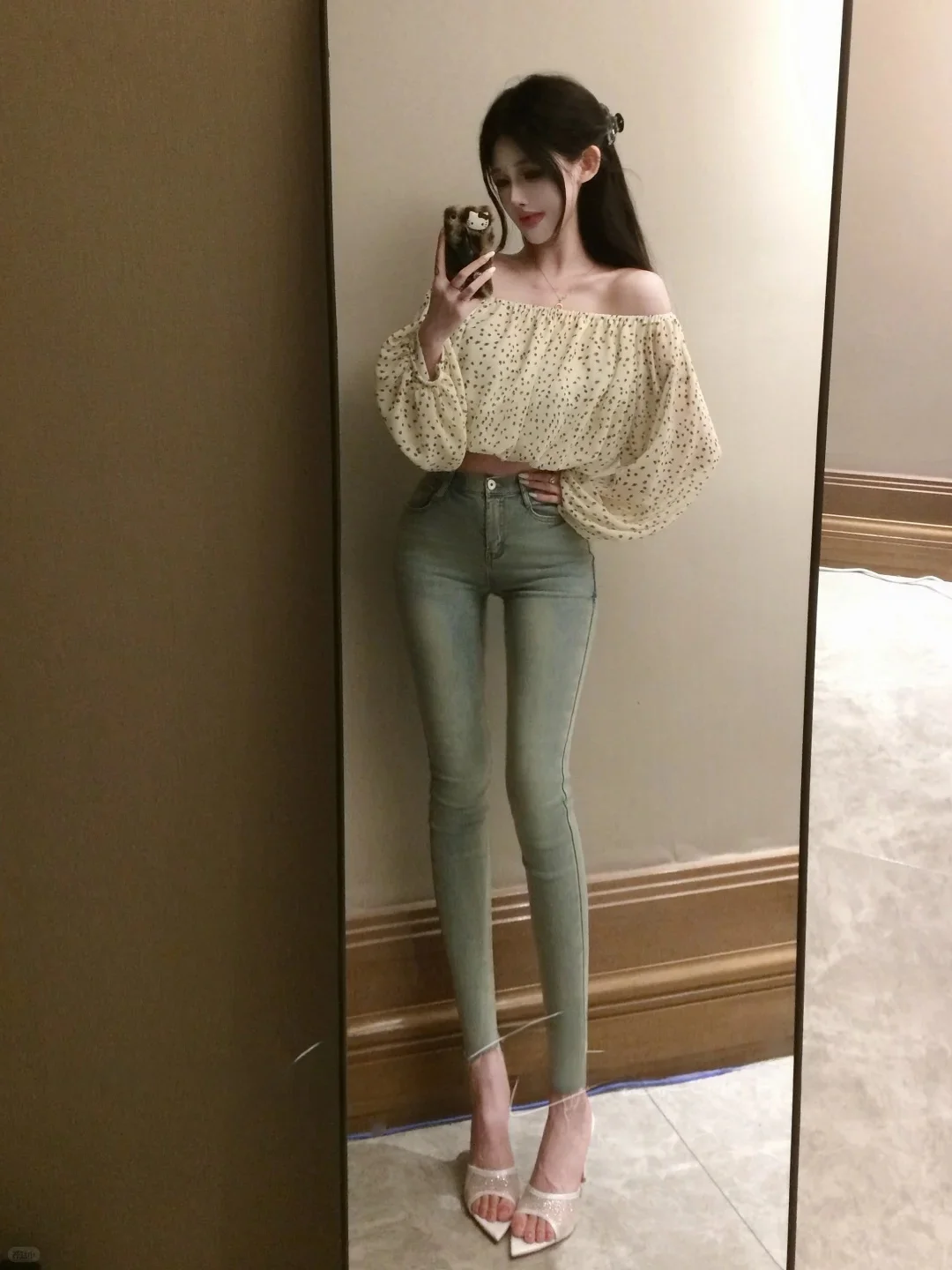 High Waist Stretchy Slimming Washed Denim Pants Korean Style Sexy High Hip Ratio Beautifully Slimming Nine Point Ankle Length
High Waist Stretchy Slimming Washed Denim Pants Korean Style Sexy High Hip Ratio Beautifully Slimming Nine Point Ankle Length