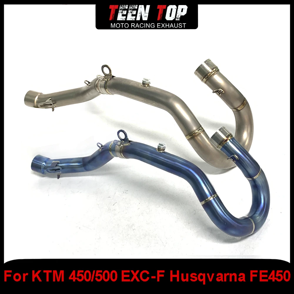 For Husqvarna FE450 FE501 Exhaust Elbow Offroad Bike Exhaust For KTM 450/500 EXC-F 2024+ Moto Exhaust Pipe 50.5mm Titanium Alloy
For Husqvarna FE450 FE501 Exhaust Elbow Offroad Bike Exhaust For KTM 450/500 EXC-F 2024+ Moto Exhaust Pipe 50.5mm Titanium Alloy