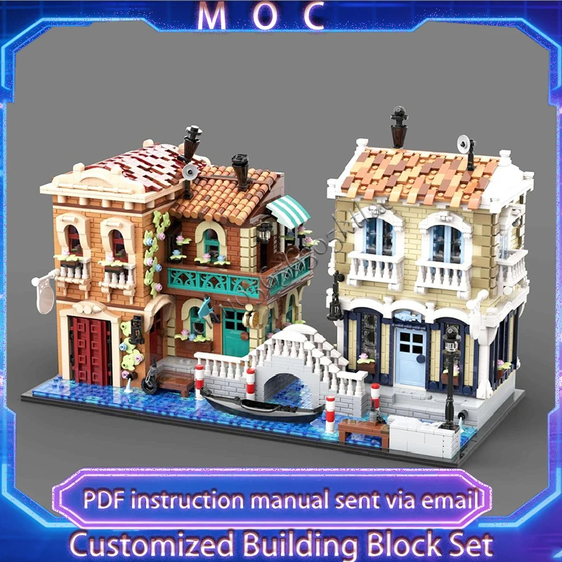 4188 PCS Medieval Architecture Customize Little Venice MOC Building Block Model Children Assembly Education Toys Christmas Gift
4188 PCS Medieval Architecture Customize Little Venice MOC Building Block Model Children Assembly Education Toys Christmas Gift