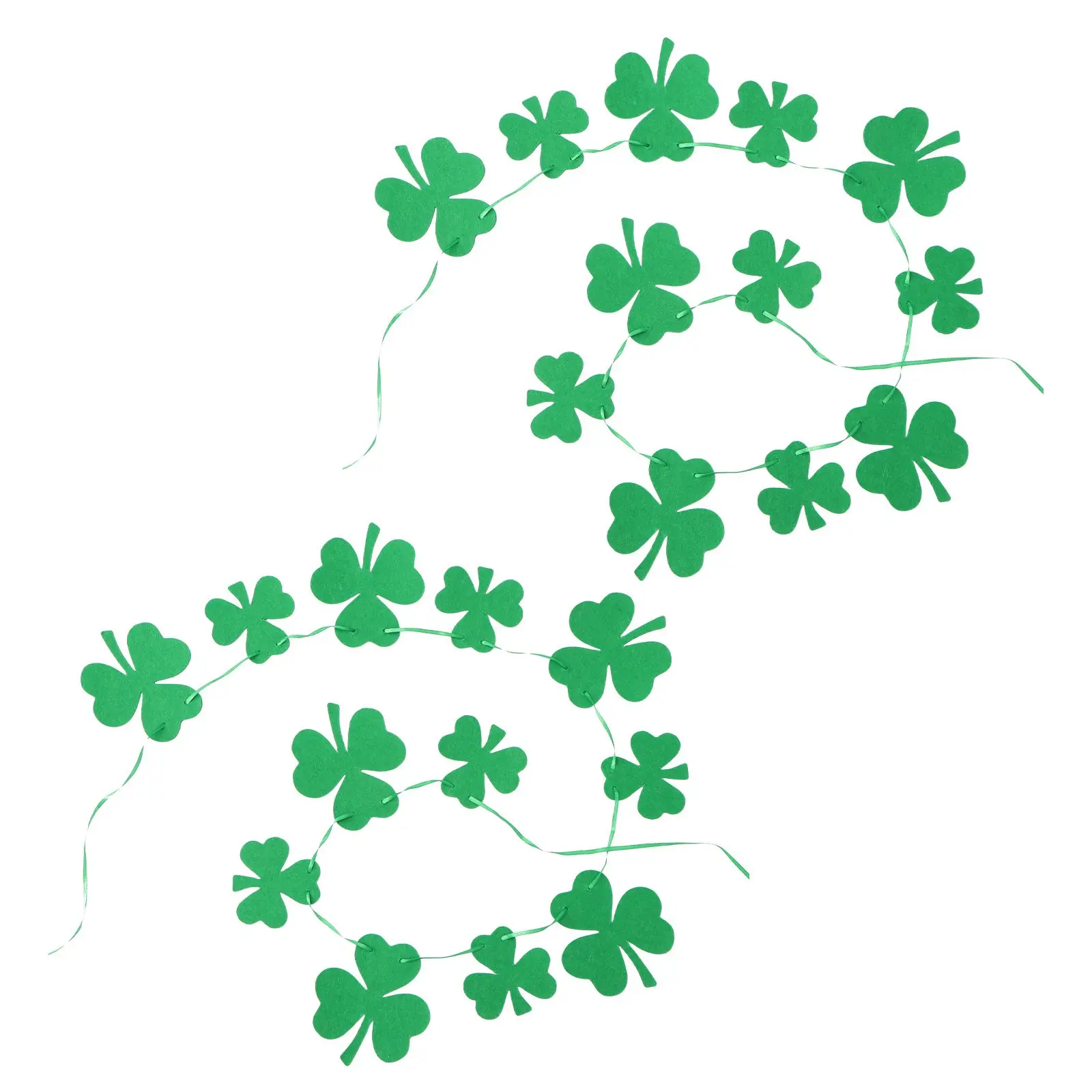 2 Pcs Flower Banner Props Photo Felt St. Patrick's Day Decors Hanging Flag Supply Greenery Garland
2 Pcs Flower Banner Props Photo Felt St. Patrick's Day Decors Hanging Flag Supply Greenery Garland