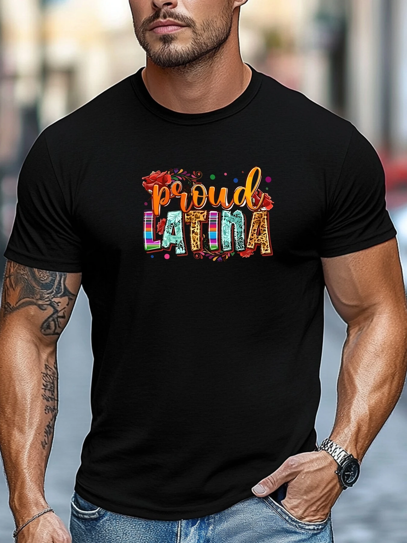 Прохладная футболка Для мужчин гордая LATINA Print Pattern Summer Short Sleeve Daily Tops
Прохладная футболка Для мужчин гордая LATINA Print Pattern Summer Short Sleeve Daily Tops