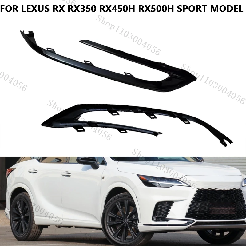 Fog Light Cover For Lexus RX RX350 RX450h RX500h Sport Model 2023 2024 2025 Front Fog Lamp Grille Strip Trim Accessories
Fog Light Cover For Lexus RX RX350 RX450h RX500h Sport Model 2023 2024 2025 Front Fog Lamp Grille Strip Trim Accessories