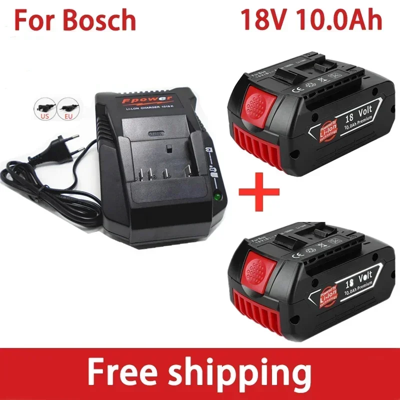 Original 18V 18650 Lithium Ion Rechargeable Battery for Bosch 10000mah Spare Power Tools Portable Replacement Indicator
Original 18V 18650 Lithium Ion Rechargeable Battery for Bosch 10000mah Spare Power Tools Portable Replacement Indicator