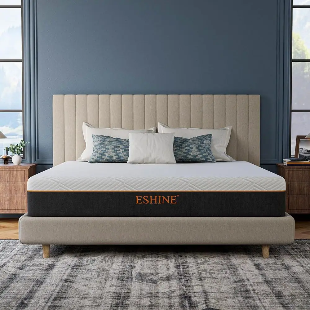 12 Inch Memory Foam Mattress for RVs, Campers, and Trailers - Comfortable and Supportive
12 Inch Memory Foam Mattress for RVs, Campers, and Trailers - Comfortable and Supportive