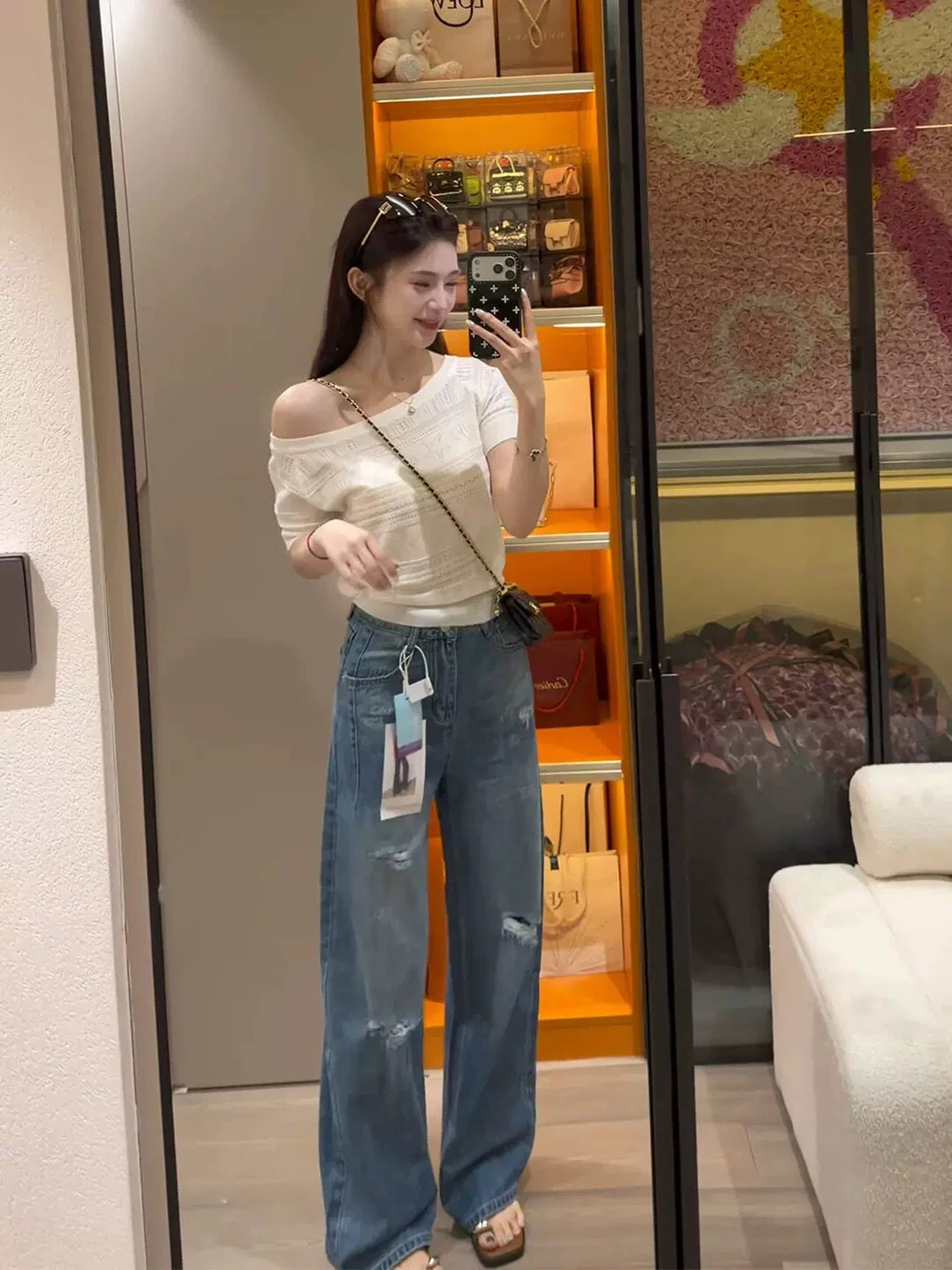 Pure Desire Multi-Color Knitted Short Sleeve T-Shirt Hollow out Shoulder Bridesmaid Top Women's Slim Fit Summer Thin Shirt
Pure Desire Multi-Color Knitted Short Sleeve T-Shirt Hollow out Shoulder Bridesmaid Top Women's Slim Fit Summer Thin Shirt