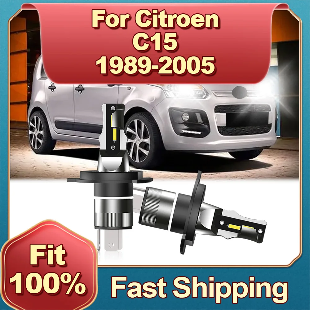 LED Canbus Car Headlight Bulbs H4 30000LM Lamp For CITROEN C15 1989-1994 1995 1996 1997 1998 1999 2000 2001 2002 2003 2004 2005
LED Canbus Car Headlight Bulbs H4 30000LM Lamp For CITROEN C15 1989-1994 1995 1996 1997 1998 1999 2000 2001 2002 2003 2004 2005