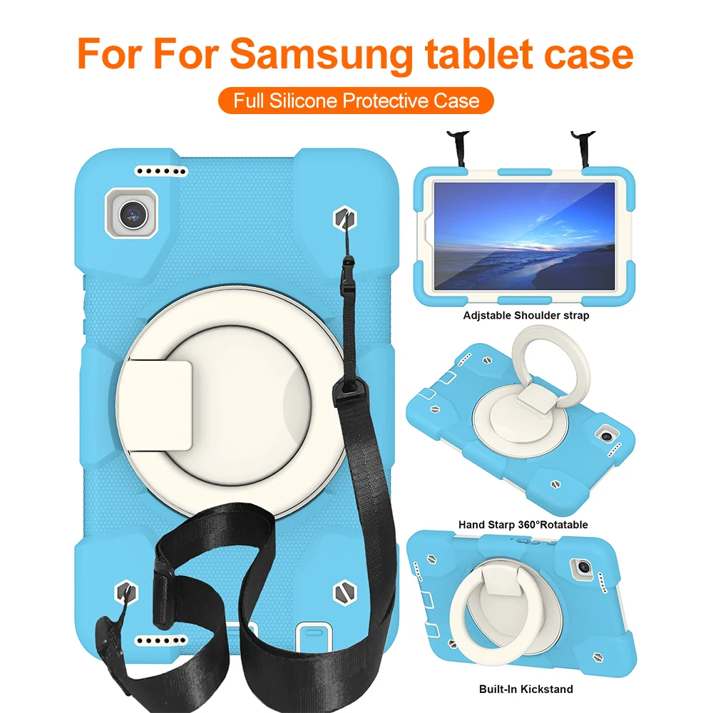 For Samsung Galaxy Tab A9 8.7in A9 Plus 11in Tab A8 X200/X205/X207 10.5in Cover Stand Shockproof Tablet Case Silicon Armor Cover
For Samsung Galaxy Tab A9 8.7in A9 Plus 11in Tab A8 X200/X205/X207 10.5in Cover Stand Shockproof Tablet Case Silicon Armor Cover