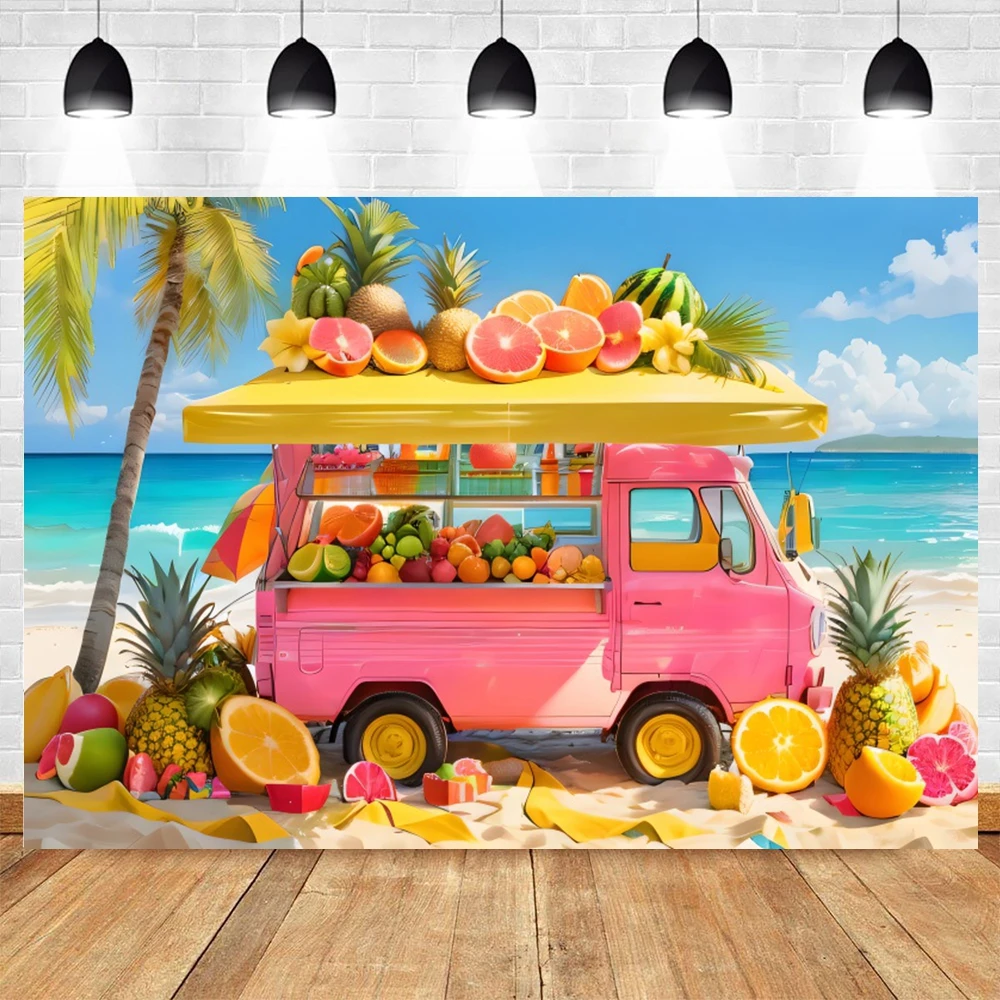 Seaside Beach Fruit Cart Backdrop Tropical Fruit Sea Ocean Blue Sky Baby Shower Holiday Portrait Photography Background Decor
Seaside Beach Fruit Cart Backdrop Tropical Fruit Sea Ocean Blue Sky Baby Shower Holiday Portrait Photography Background Decor
