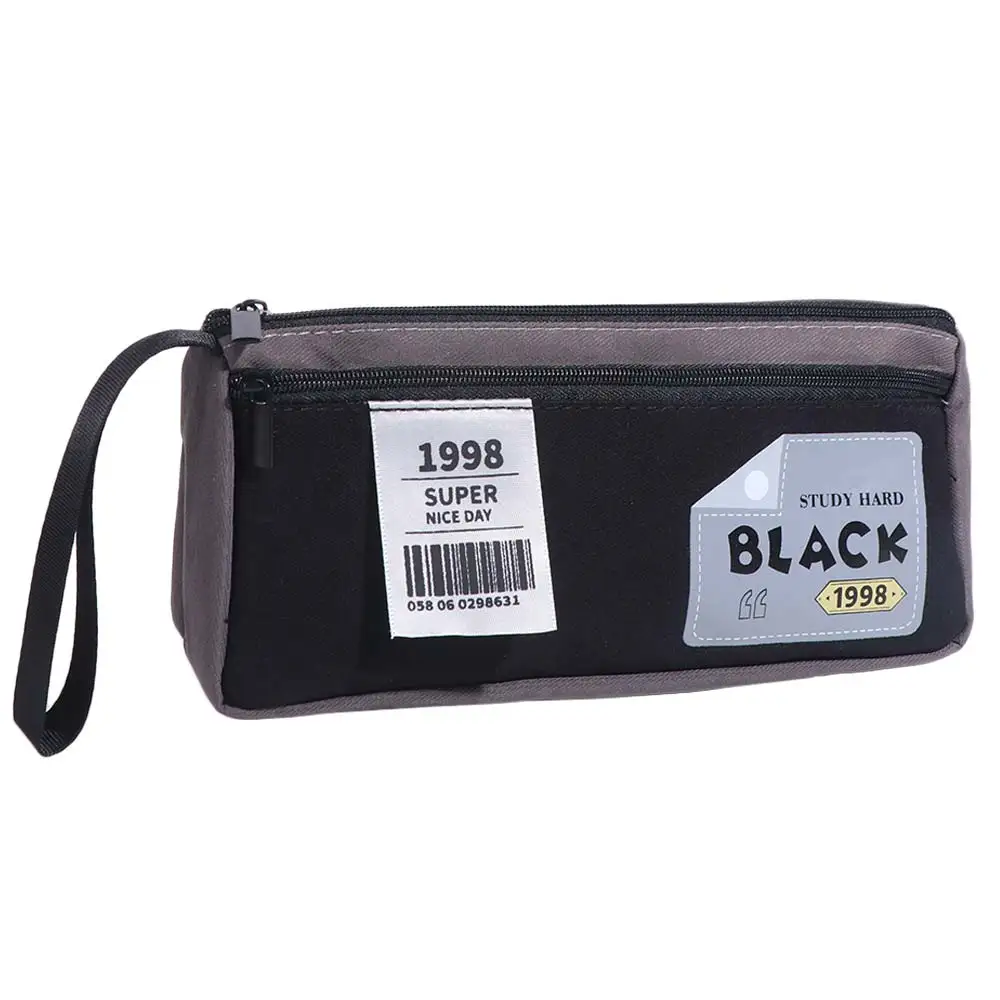 Canvas Double-Layer Pencil Case with Handle Large Capacity Storage Pencil Bag Multi Layer Korean Style Cartoon Pencil Cases
Canvas Double-Layer Pencil Case with Handle Large Capacity Storage Pencil Bag Multi Layer Korean Style Cartoon Pencil Cases