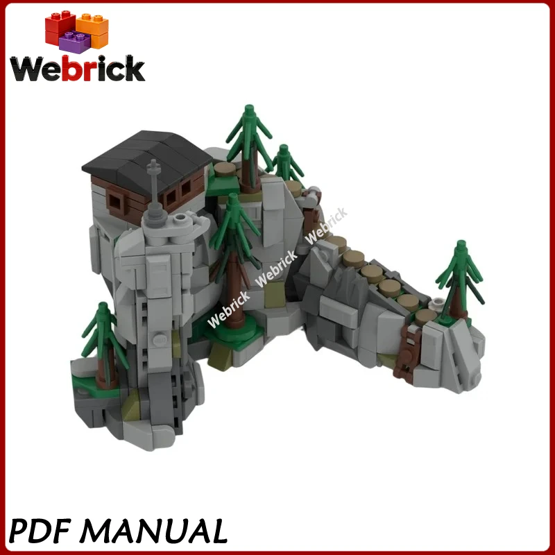 Rock Ridge Chalet MOC Bricks Mini Mountain House Model Rustic Wooden Cabin Detailed Assembly Gift For Fans
Rock Ridge Chalet MOC Bricks Mini Mountain House Model Rustic Wooden Cabin Detailed Assembly Gift For Fans