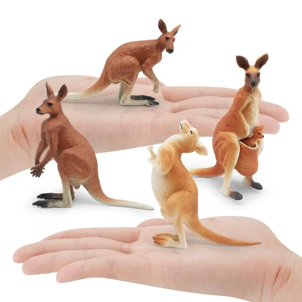 PVC Simulated Wildlife Model Handmad Statue Kangaroo Action Figures Collectible Ornament Simulated Wild Kangaroo Figurines
PVC Simulated Wildlife Model Handmad Statue Kangaroo Action Figures Collectible Ornament Simulated Wild Kangaroo Figurines