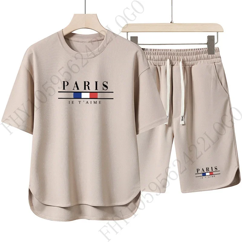 Men's round-neck short-sleeved T-shirt + running shorts set - Summer outdoor breathable fashionable fitness two-piece set
Men's round-neck short-sleeved T-shirt + running shorts set - Summer outdoor breathable fashionable fitness two-piece set