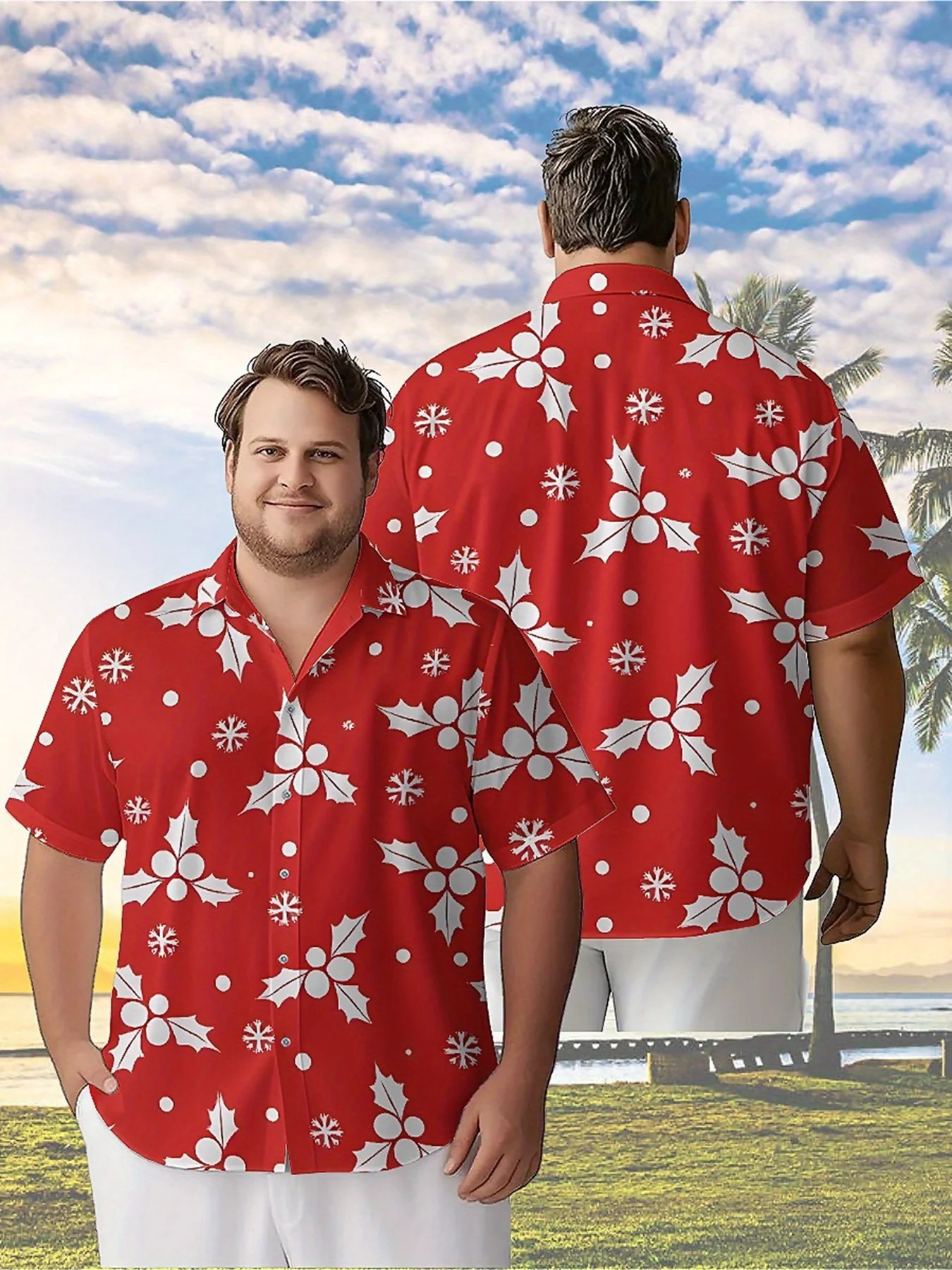 Men's Plus Size Hawaiian Shirts Christmas Theme Pattern,New in Summer Fashion Tops,Hip Hop Rock Streetwear
Men's Plus Size Hawaiian Shirts Christmas Theme Pattern,New in Summer Fashion Tops,Hip Hop Rock Streetwear
