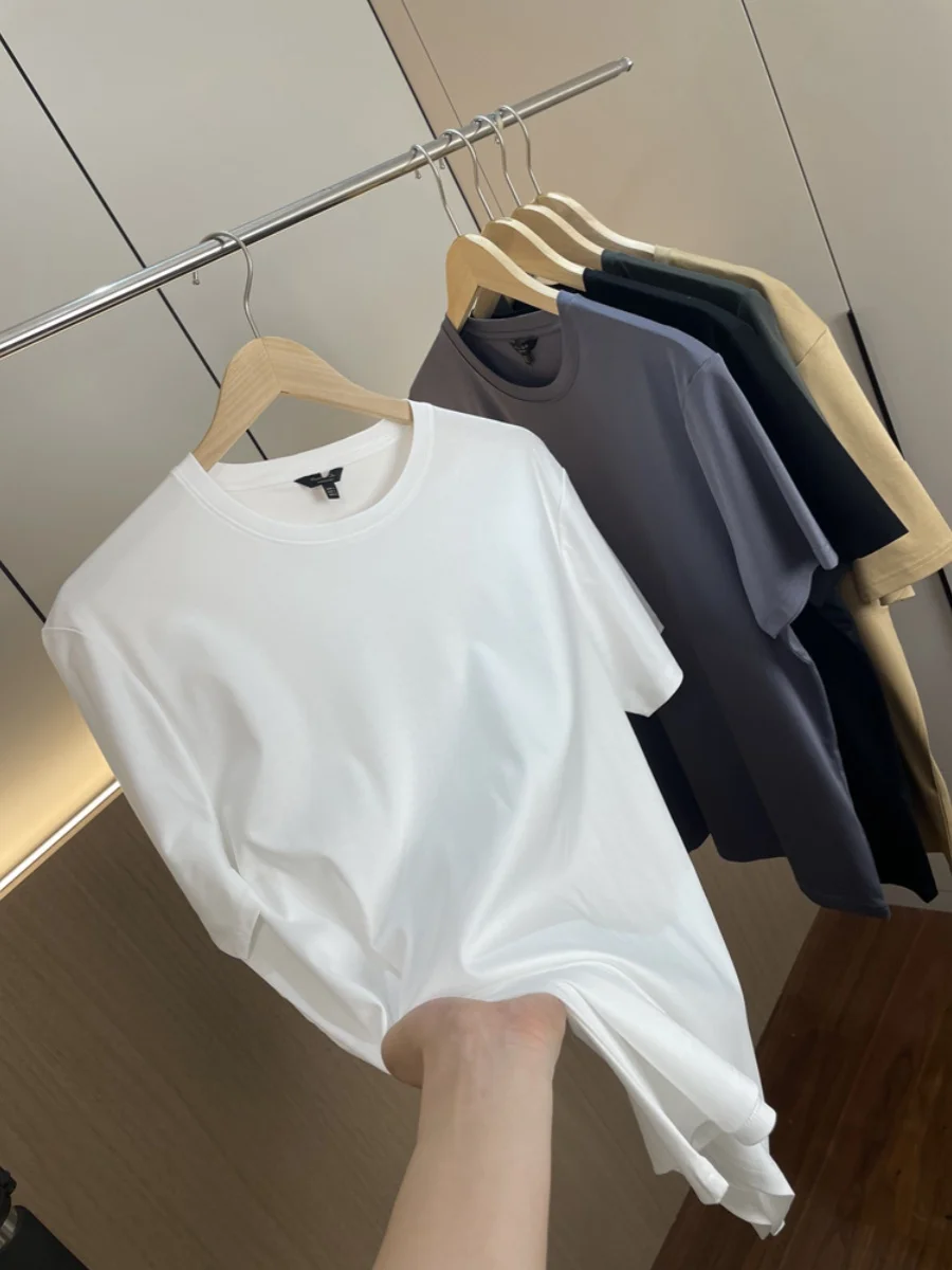 Skin-friendly Comfortable Men's Basic round Ne ort Sve T-irt Casual Versatile Summer Faion Youth ular Daily Wear
Skin-friendly Comfortable Men's Basic round Ne ort Sve T-irt Casual Versatile Summer Faion Youth ular Daily Wear