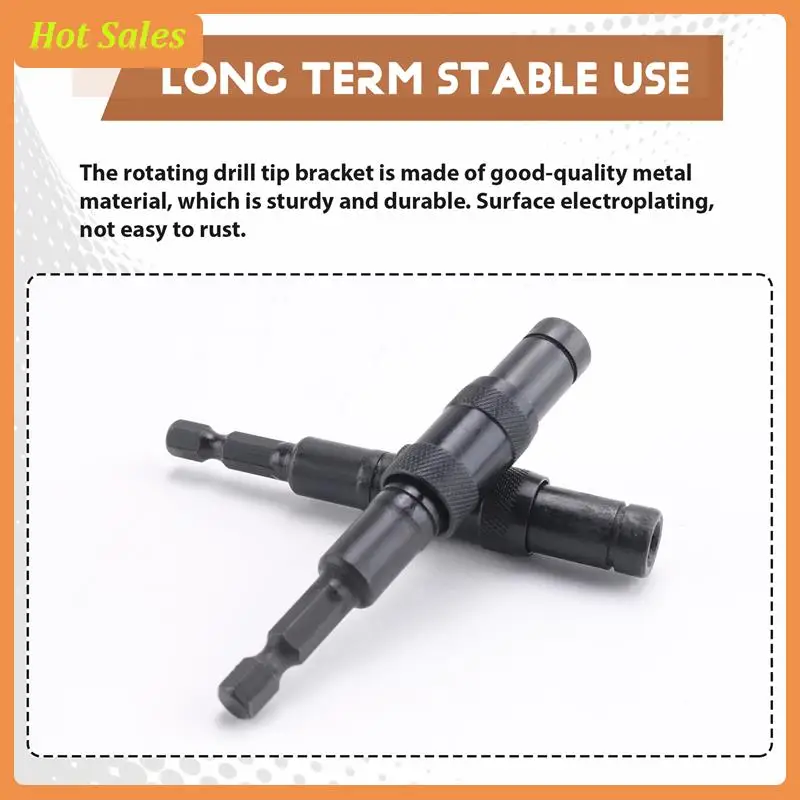 AA05 2 Pack Pivoting Bit Tip Holder, Magnetic Screw Drill Tip 1/4Inch Hex Shank, Quick Change Locking Bit Holder
AA05 2 Pack Pivoting Bit Tip Holder, Magnetic Screw Drill Tip 1/4Inch Hex Shank, Quick Change Locking Bit Holder
