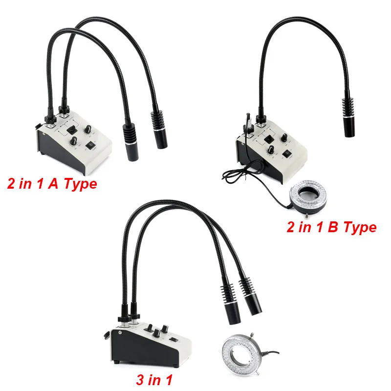 6400K Gooseneck LED Lamp Adjsutable Spot Light Stereo Microscope Indutrial PCB Solder Video Camera Side Light Visual Illuminator
6400K Gooseneck LED Lamp Adjsutable Spot Light Stereo Microscope Indutrial PCB Solder Video Camera Side Light Visual Illuminator